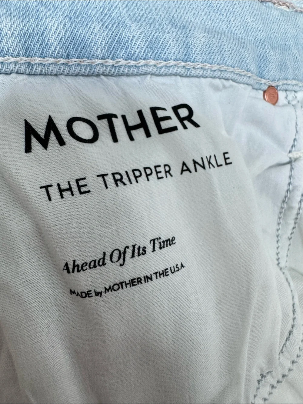 Mother The Tripper Ankle Jeans Ahead Of Its Time - Picture 9 of 10